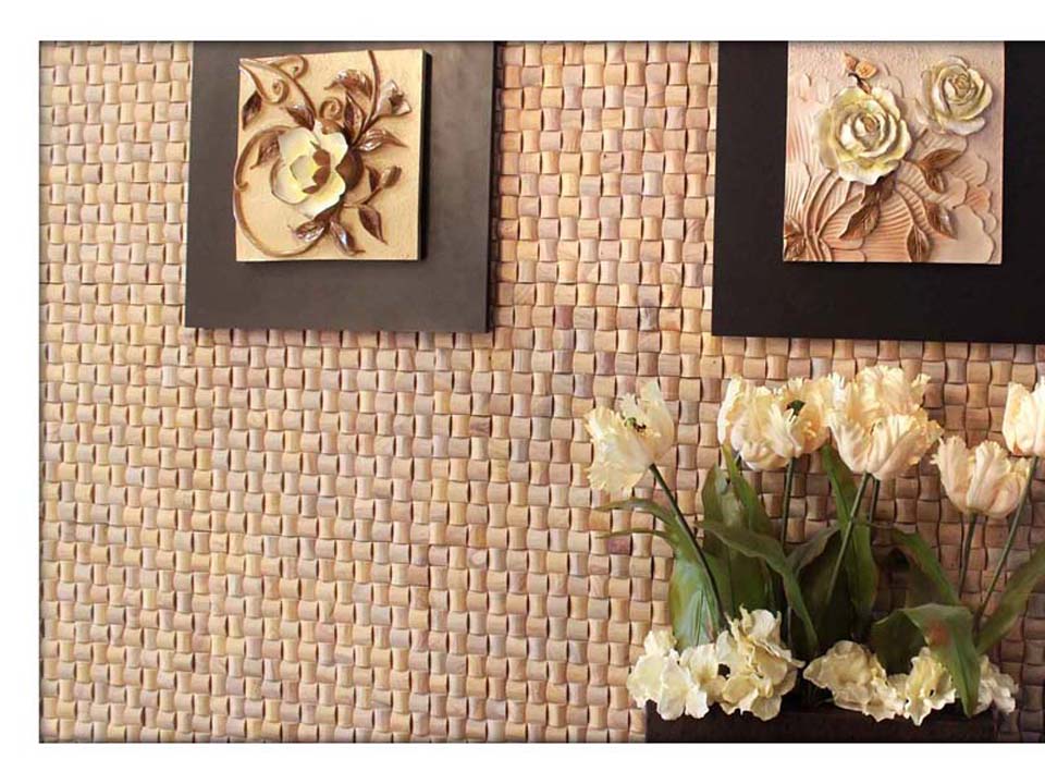 3D Rainbow Stone Mosaic Tiles